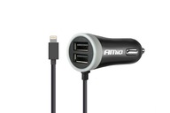 Autonabíjačka 12/24V iPhone lightning+2USB Autonabíjačka 12/24V iPhone lightning+2USB