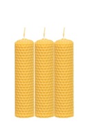 3x sviečka z včelieho vosku 12/3 cm 3x sviečka z včelieho vosku 12/3 cm