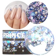 Makear PG03 Princess Gel Blue trblietavý gél na zdobenie nechtov 5 ml Makear PG03 Princess Gel Blue trblietavý gél na zdobenie nechtov 5 ml