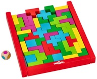 Náučné puzzle Tetris Usporiadajte bloky Woodyland