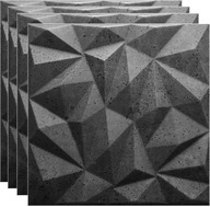 NÁSTENNÝ PANEL 3D BETÓN POPEL ZIRKON 42 1m2 NÁSTENNÝ PANEL 3D BETÓN POPEL ZIRKON 42 1m2