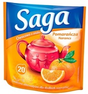 SAGA ovocný čaj s príchuťou Orange 20 vrecúšok SAGA ovocný čaj s príchuťou Orange 20 vrecúšok