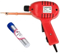 POĽSKO Transformátorová spájkovačka 100/150W + CÍN