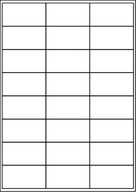 SAMOLEPIACIE ETIKETY 68x36mm 100 LIST