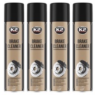K2 BRAKE CLEANER 600ML čistič bŕzd 4 kusy