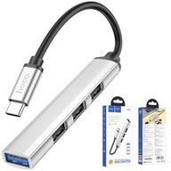 Rozbočovač USB typu C USB-C typu C 4v1 USB3.0 5Gbps + 3 USB2.0 480Mbps 1TB Rozbočovač USB typu C USB-C typu C 4v1 USB3.0 5Gbps + 3 USB2.0 480Mbps 1TB