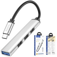 Rozbočovač USB typu C USB-C typu C 4v1 USB3.0 5Gbps + 3 USB2.0 480Mbps 1TB