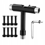 Skateboard T-tool, multifunkčný prenosný kľúč Skateboard T-tool, multifunkčný prenosný kľúč