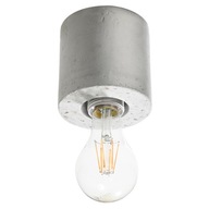 Loftové priemyselné stropné betónové svietidlo E27 60W SALGADO Sollux Loftové priemyselné stropné betónové svietidlo E27 60W SALGADO Sollux