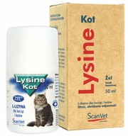 SCANVET Lyzín s L-Lyzínom pre mačiatka a mačky 50ml SCANVET Lyzín s L-Lyzínom pre mačiatka a mačky 50ml