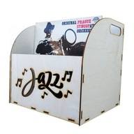 Jazzový vinylový box Box na vinylové platne