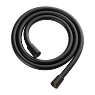 MATNÁ ČIERNA SPRCHOVÁ HADICA 150 CM S PVC Opletením MATNÁ ČIERNA SPRCHOVÁ HADICA 150 CM S PVC Opletením