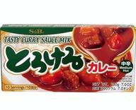 S&B Torokeru Curry JAPONSKÉ stredné ostrý 10 str. S&B Torokeru Curry JAPONSKÉ stredné ostrý 10 str.