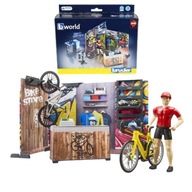 Bruder 63120 Toy bWorld obchod s bicyklami