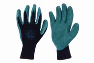 rukavice záhradné pracovné rukavice latexové M 8