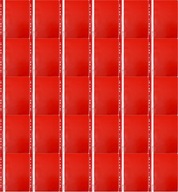 BIURFOL PVC červený zakladač s európskou perforáciou A4 x100