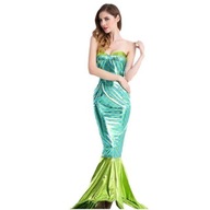 krásny OUTFIT morskej panny šaty morskej panny CARNIVAL L