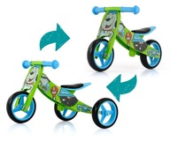 Trojkolesový drevený balančný bicykel 2v1 pre deti Jake 2v1 Milly Mally Trojkolesový drevený balančný bicykel 2v1 pre deti Jake 2v1 Milly Mally