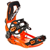 Snowboardové viazanie RAVEN Fastec FT360 Orange L