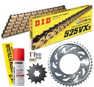 Sada pohonu DID GOLD HONDA CB 650R 2019-2023 CBR650F CB650F 2014-2018 Sada pohonu DID GOLD HONDA CB 650R 2019-2023 CBR650F CB650F 2014-2018
