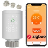 Elektronická termostatická hlavica Tuya Zigbee pre inteligentný radiátor