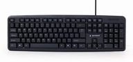 Klávesnica GEMBIRD KB-U-103-RU (USB 2.0; (US); čierna farba) Klávesnica GEMBIRD KB-U-103-RU (USB 2.0; (US); čierna farba)