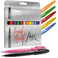Pentel Touch Brush kaligrafické perá 12 col SES15