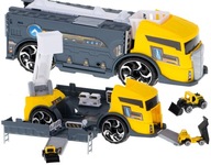 AUTOGARÁŽ 2v1 STAVBA bager auto sklápač AUTOGARÁŽ 2v1 STAVBA bager auto sklápač