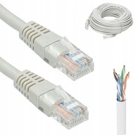 Sieťový kábel Lan UTP skrútený kábel Cat 5e 30 M Sieťový kábel Lan UTP skrútený kábel Cat 5e 30 M