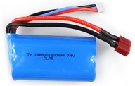 BATÉRIA BATÉRIA DO RC AUTO 7,4V 1500mAh NÁHRADNÁ