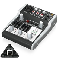 302USB XENYX 5-kanálový zvukový mixér Behringer