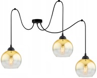 Závesné stropné svietidlo Luster Previs Gold Ball Led E27 Závesné stropné svietidlo Luster Previs Gold Ball Led E27