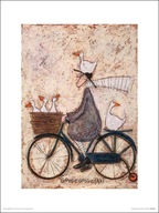 Sam Toft GoosieGoosie Taxi - prémiový plagát Sam Toft GoosieGoosie Taxi - prémiový plagát