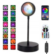 PROJEKTOR LAMPY ZÁPADU SLNKA RGB LAMPY 16 FARIEB OTOČENIE O 360 STUPŇOV PROJEKTOR LAMPY ZÁPADU SLNKA RGB LAMPY 16 FARIEB OTOČENIE O 360 STUPŇOV