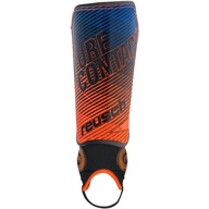 Futbalové chrániče holení Reusch Shinguard D-Fend Pro šokujúce oranžové Futbalové chrániče holení Reusch Shinguard D-Fend Pro šokujúce oranžové