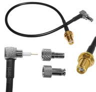 Adaptér CRC9 TS9 TS5 na SMA všetky modemy Adaptér CRC9 TS9 TS5 na SMA všetky modemy