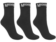 Pánske dlhé taktické ponožky BASE PACK MAGNUM 3 páry 3-balenie Čierna 36-39 Pánske dlhé taktické ponožky BASE PACK MAGNUM 3 páry 3-balenie Čierna 36-39