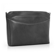 Klasická dámska messenger taška, GRAPHITE