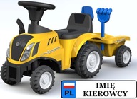Traktor New Holland, pojazd, chodítko, tlačná doska Traktor New Holland, pojazd, chodítko, tlačná doska