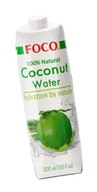 100% prírodná kokosová voda 12x1L Foco
