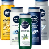 NIVEA Men x5 Pánsky sprchový gél Set 500 ml