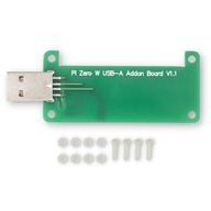 Power overlay pre Raspberry Pi Zero W 2W HAT USB-A Addon Board Power overlay pre Raspberry Pi Zero W 2W HAT USB-A Addon Board