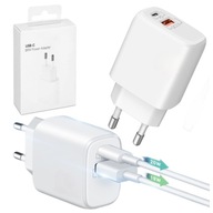RÝCHLA NABÍJAČKA USB-C a USB-A 20 W PRE IPHONE 11 12 13 PRO RÝCHLA NABÍJAČKA USB-C a USB-A 20 W PRE IPHONE 11 12 13 PRO