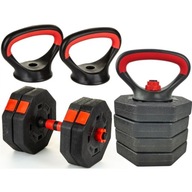 KOMPOZITNÁ Činka KETTLEBELL NÁSTROJ NA PUSH-UP 3V1 10KG EB FIT KOMPOZITNÁ Činka KETTLEBELL NÁSTROJ NA PUSH-UP 3V1 10KG EB FIT