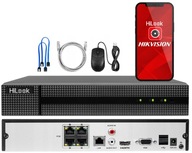 Hikvision IP rekordér pre 4 POE 4K 8MP NVR kamery