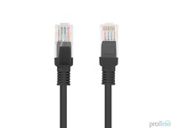 LANBERG RJ45 PATCH KÁBEL KAT.6 15M ČIERNA LANBERG RJ45 PATCH KÁBEL KAT.6 15M ČIERNA