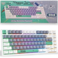 ONIKUMA G52 MECHANICKÁ HERNÁ KLÁVESNICA MINI RGB PODSVIETENIE PRE HRY