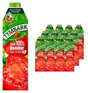 Tymbark Juice 100% paradajkový 1 l x 12 kusov