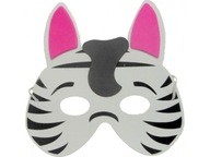 SUPER maska ​​pre zvieratá pena Zebra PM043