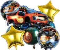 Sada monster truckov BLAZE Balloons Mega Machines x5 Sada monster truckov BLAZE Balloons Mega Machines x5